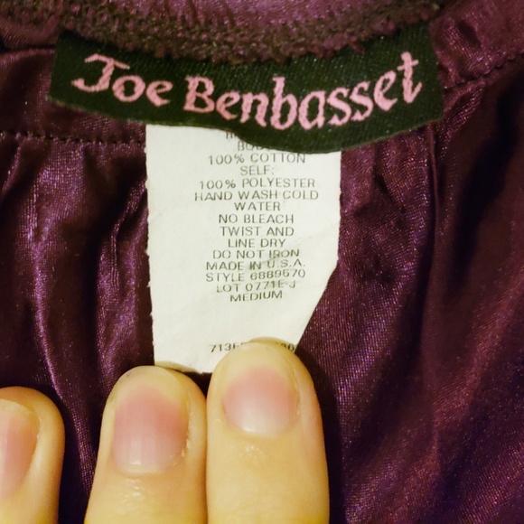 Burgundy Patterned Skirt - Picture 4 of 4